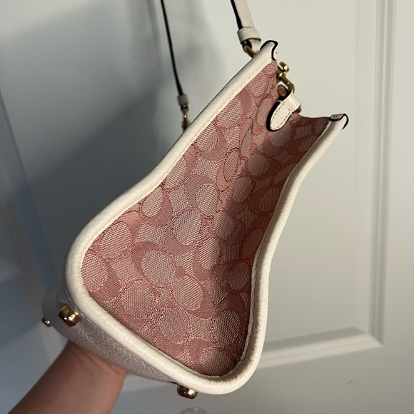 PENDING!❌ - Coach Dempsey Tote Bag Carryall in Signature Jacquard With Charm - Picture 11 of 17